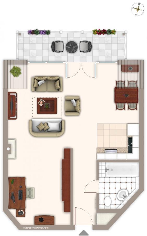 Arkonablick 33 Meerblick Premium Loft Villa Breege Esterno foto